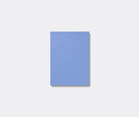 Smythson 'Soho' notebook, Nile blue undefined ${masterID}