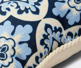 La DoubleJ 'Palazzo' rectangular cushion, blue MULTICOLOR LADJ26OUT836MUL