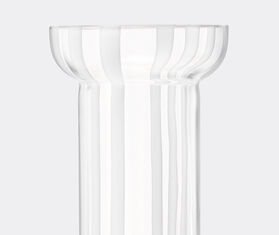 LSA International 'Stripe' vase, large, white WHITE LSAI25STR740WHI
