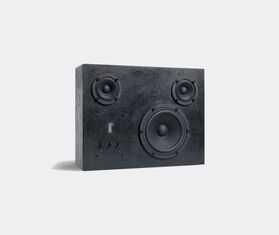 Transparent &#39;Steel Speaker&#39;, black BLACK TRAN23STE115BLK