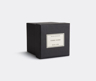Mad et Len 'Monarchia' candle, Terre noire BLACK MALE15BOU302BLK
