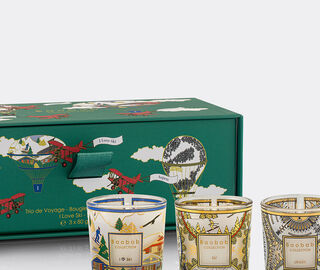 Baobab Collection 'Ski' candle, set of three, multicolor MULTICOLOUR BAOB26TRI153MUL
