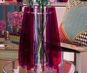 VESTA 'Iride' vase, large, violet FUXIA VEST26LAR270PIN
