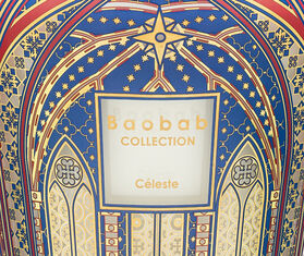 Baobab Collection &#39;C&eacute;leste&#39;  candle, medium, multicolor MULTICOLOUR BAOB25SCE121MUL