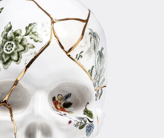 Seletti 'Kintsugi' skull MULTICOLOUR SELE24KIN525MUL
