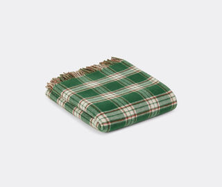 Gucci 'Gucci tartan' blanket, green MULTICOLOUR GUCC21PLA279GRN