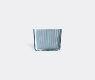 LSA International 'Gems' tealight holder, set of four, sapphire BLUE LSAI23GEM859BLU