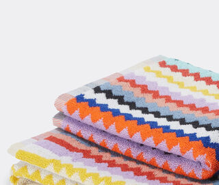 Missoni 'Riverbero' towel set, two pieces, multicolor MULTICOLOUR MIHO24RIV260MUL