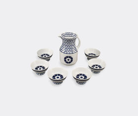 Sargadelos 'Mindo Caras' wine set, six pieces BLUE SARG21WIN170WHI