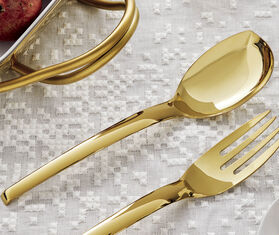 Sambonet &#39;Living&#39; rice spoon GOLD SAMB22LIV042GOL