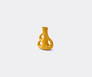 POLSPOTTEN 'Three Ears' vase, small, yellow YELLOW POLS26VAS248YEL
