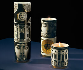 Fornasetti &#39;Giorno e Notte&#39; candle GOLD FORN25SCE559MUL