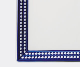 L'Objet 'Perlee' square vide poche tray, blue BLUE LOBJ23PER742BLU