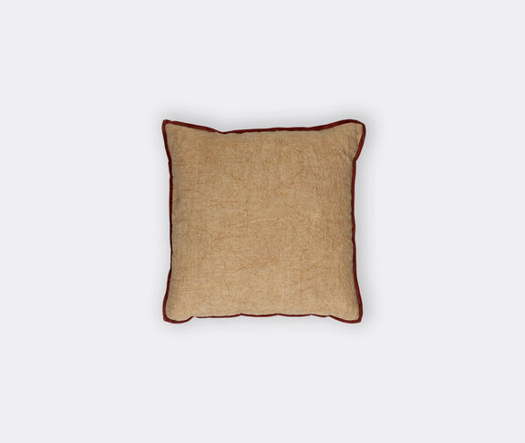 Pomax 'Alpha Opposites' cushion, honey and brown undefined ${masterID}