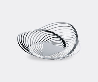 Alessi 'Trinity' fruit bowl, silver SILVER ALES21TRI584SIL