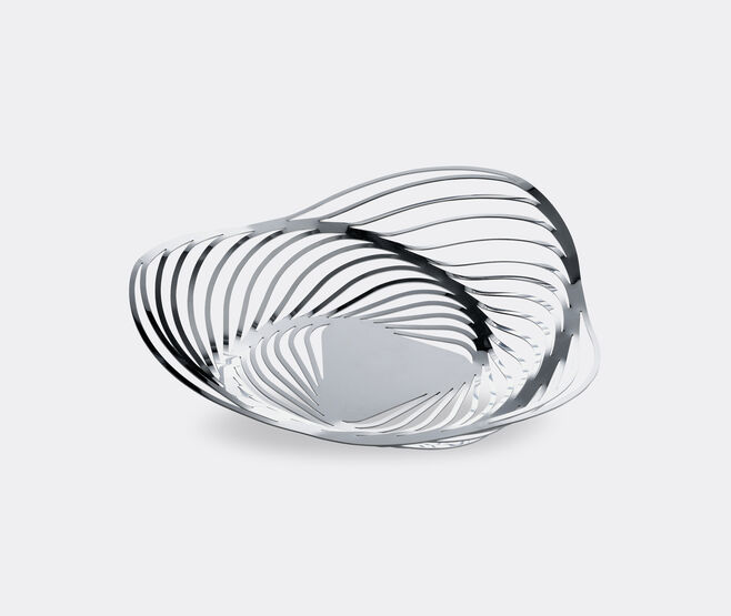 Alessi 'Trinity' fruit bowl, silver SILVER ALES21TRI584SIL
