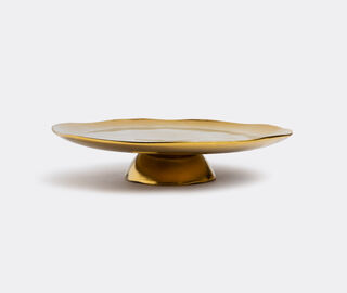 Bitossi Home 'La Tavola Scomposta' cake stand GOLD BIHO19TAV866GOL