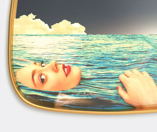 Seletti 'Sea Girl' mirror MULTICOLOUR SELE21TOI435GOL