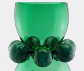 Vanessa Mitrani 'Tiffany' vase, green and bronze GREEN VAMI23TIF897GRN