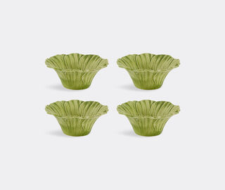 Bordallo Pinheiro 'Maria Flor' bowl, set of four, green MULTICOLOR BOPI26MAR989MUL