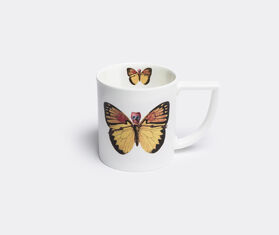 The New English 'Lepidoptera Croceus' mug WHITE TNEN17LEP894WHI