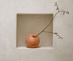 Origin Made &#39;Salt Vase&#39;, small, orange ORANGE ORMA22SAL051BLU