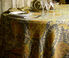 The House of Lyria 'Segreto' tablecloth BEIGE HOLY23SEG002BEI