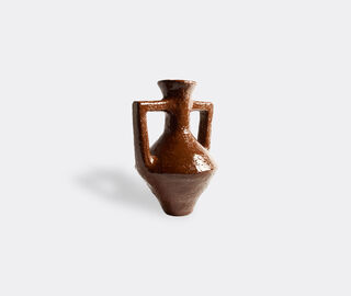 Lemon 'Vessel 6', textured stoneware clay BROWN LEMN22VES216BRW