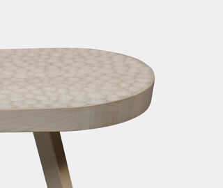Zanat 'Touch Pill' stool, maple WHITE ZANA20TOU664BEI