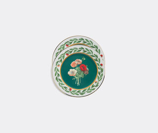 La DoubleJ 'Posie' dessert plates, set of two GREEN LADJ19POS831GRN