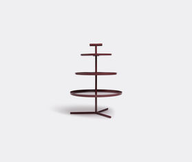 Normann Copenhagen 'Glaze' three-tier cake stand RED NOCO20GLA785RED