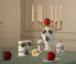 Fornasetti 'Sul Tardi' candelabrum with candle, Frutto Proibito scent multicolour FORN23CAN426MUL