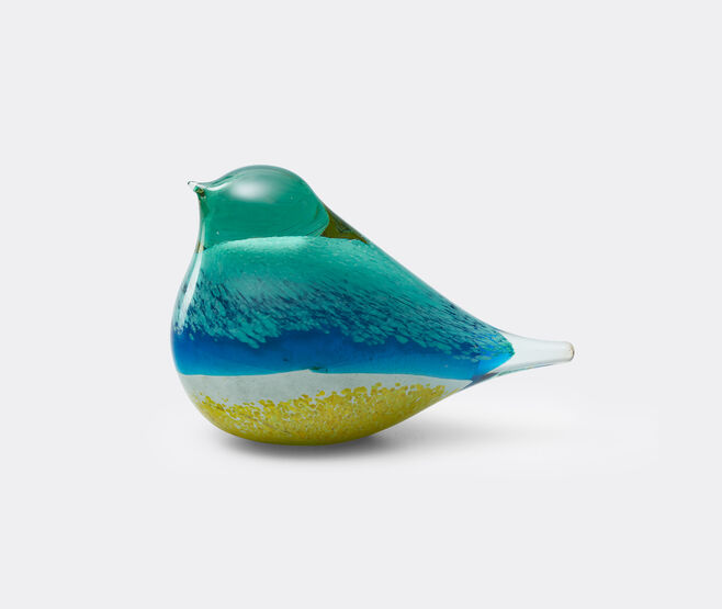 Octaevo 'Atlas' bird, blue and yellow MULTICOLOUR OCTA19GLA809YEL
