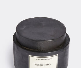 Mad et Len 'Monarchia' pot pourri totem, Terre noire BLACK MALE20POT078BLK