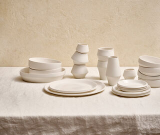 Pomax 'Kojin' soup bowl, set of four, white WHITE POMA26KOJ445WHI