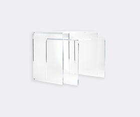 VESTA &#39;Simply&#39; table, set of two, transparent TRANSPARENT VEST25SIM601TRA