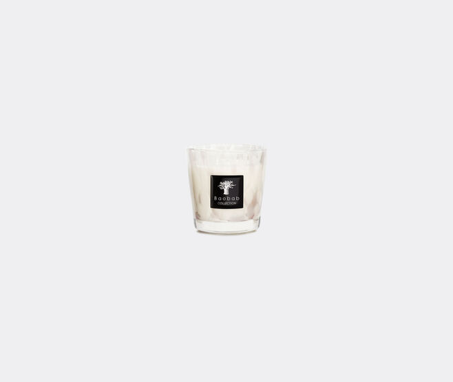 Baobab Collection 'Pearls White' candle, mini MULTICOLOUR BAOB23PEA783MUL
