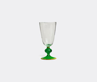 La DoubleJ 'Perfetto' wine glass, green GREEN LADJ23PER338GRN