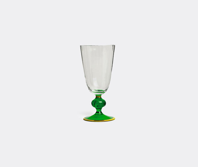 La DoubleJ 'Perfetto' wine glass, green GREEN LADJ23PER338GRN