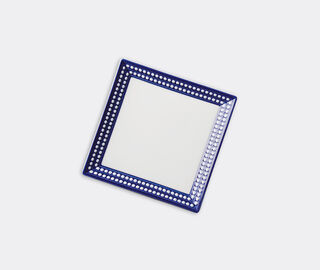L'Objet 'Perlee' square vide poche tray, blue BLUE LOBJ23PER742BLU