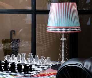 VESTA Chessboard, black and white MULTICOLOUR VEST25CHE440MUL