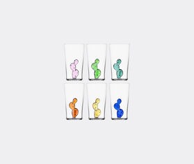 Ichendorf Milano &#39;Desert Plants&#39; glass, set of six, tall TRANSPARENT ICMI23DES066TRA