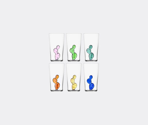 Ichendorf Milano 'Desert Plants' glass, set of six, tall TRANSPARENT ICMI23DES066TRA