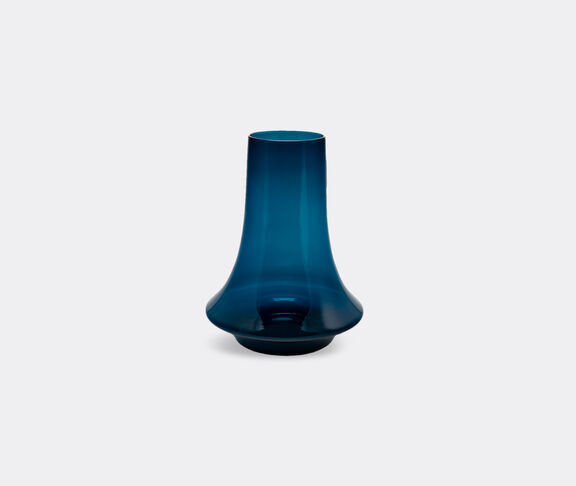 XLBoom 'Spinn' vase, large, blue BLUE XLBO23SPI038BLU