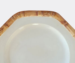 Les-Ottomans 'Bamboo' presentation plate, set of two MULTICOLOUR OTTO23BAM896MUL