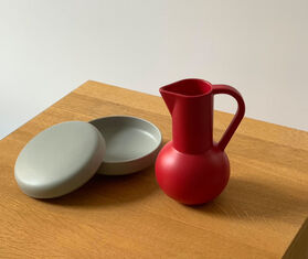 Raawii &#39;Str&oslash;m&#39; jug, small RED RAAW22STR546RED