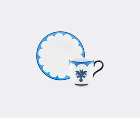 Aquazzura Casa &#39;Jaipur&#39; coffee cup and saucer, set of two, blue BLUE AQUA23JAI316BLU