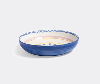 &amp;k Amsterdam 'Boavista' salad bowl, blue MULTICOLOUR AMST25SAL890MUL