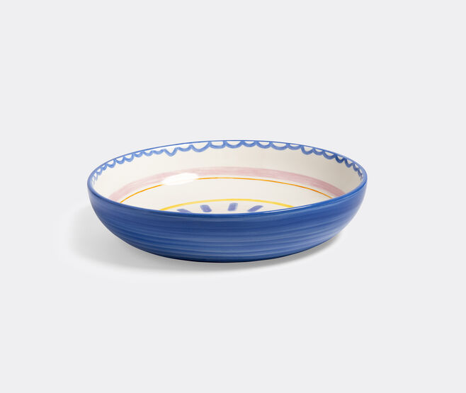 &k Amsterdam 'Boavista' salad bowl, blue MULTICOLOUR AMST25SAL890MUL