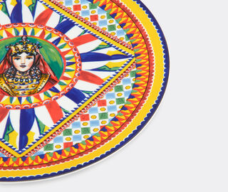Dolce&amp;Gabbana Casa 'Carretto Siciliano' charger plate MULTICOLOUR DGCA22POR705MUL